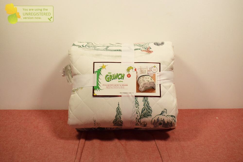 The Grinch Full/Queen Quilt & Shams #